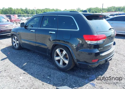 2014 Jeep Grand Cherokee Overland z USA, uszkodzony, nr VIN 1C4RJFCT5EC302709